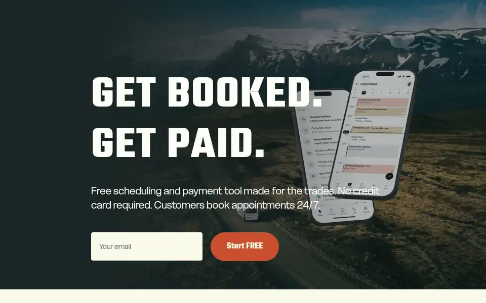 Screenshot of serviceforge.com