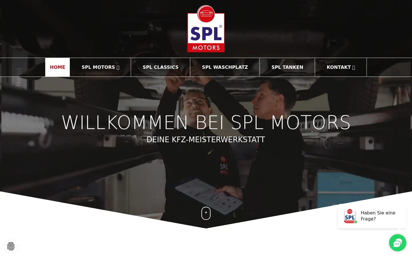 Screenshot of servicepointloch.de