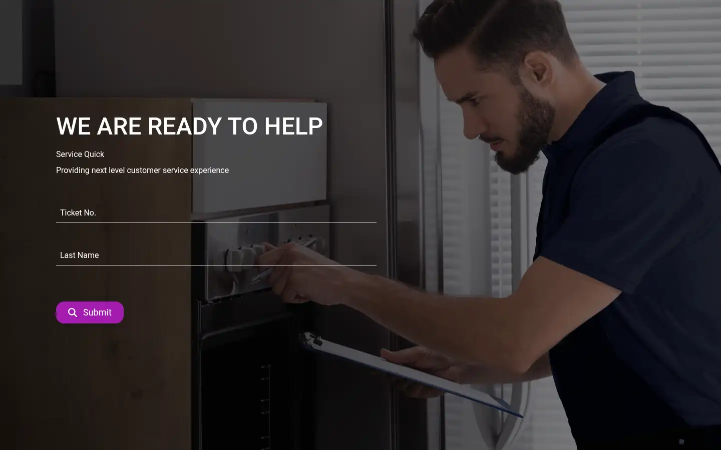 Screenshot of servicequick.com
