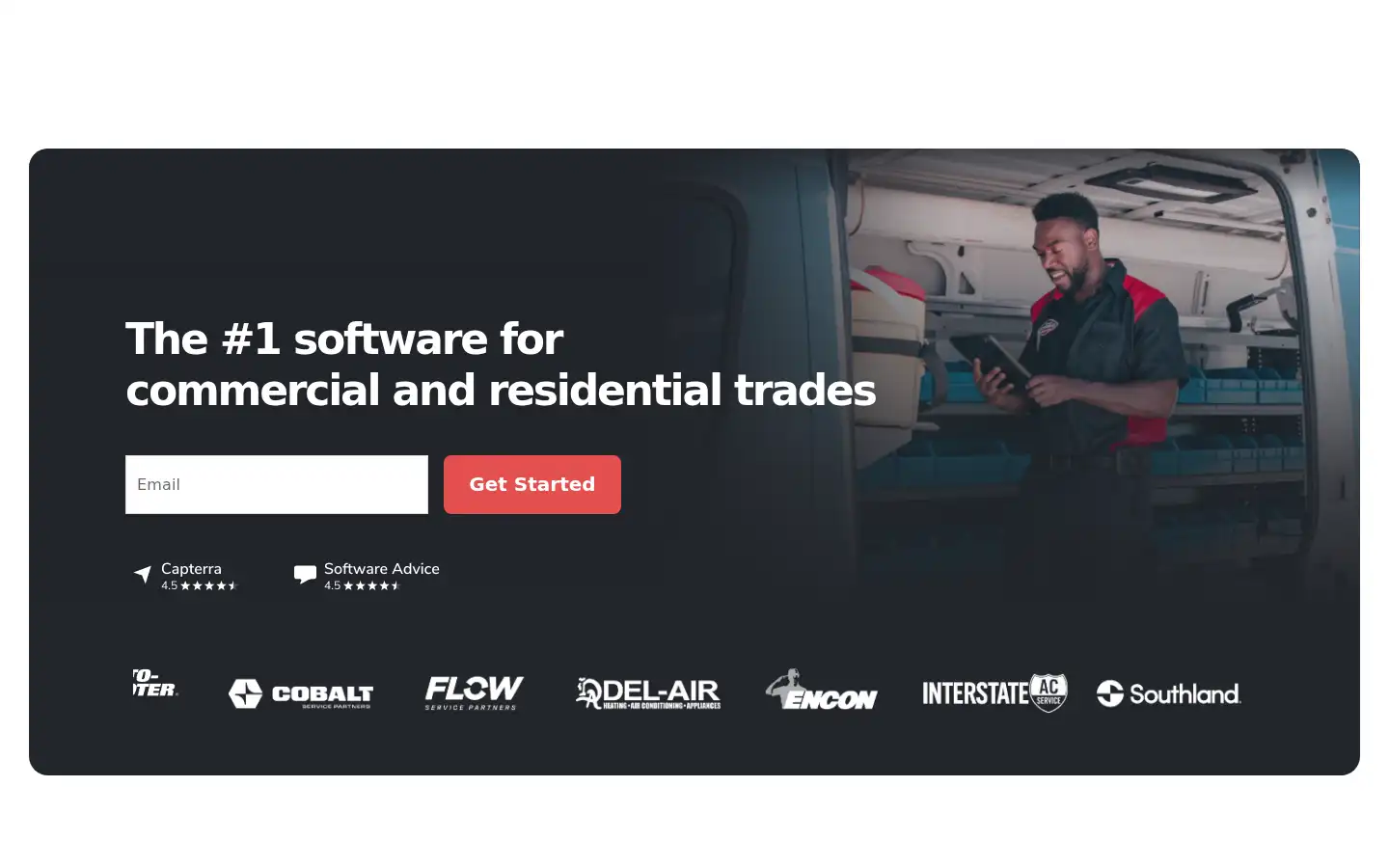 Screenshot of servicetitan.com