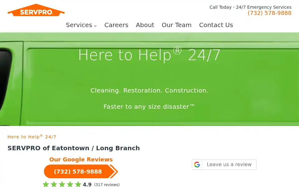 Screenshot of servproeatontownlongbranch.com