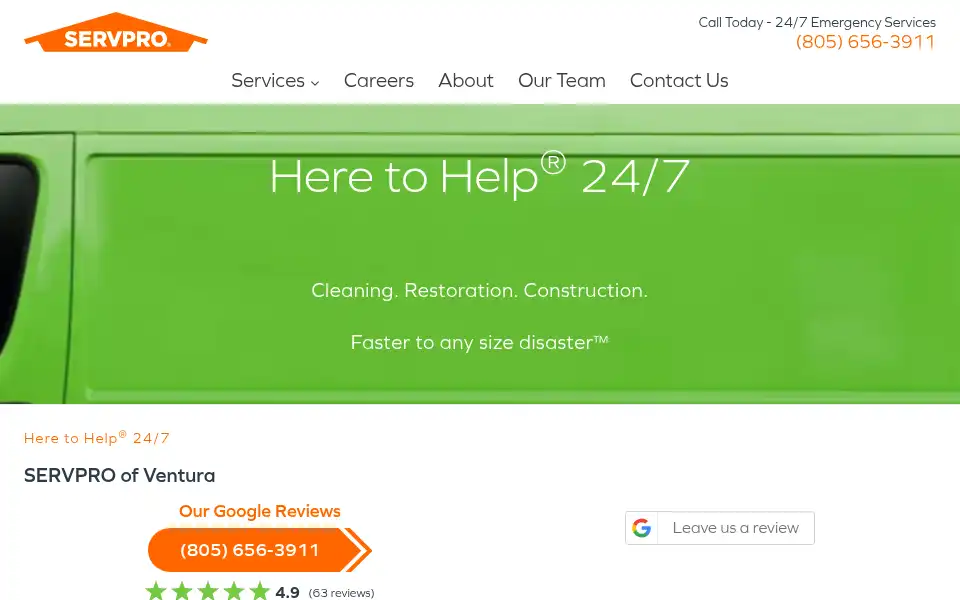 Screenshot of servproventura.com