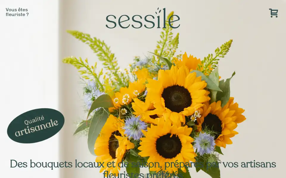 Screenshot of sessile.fr