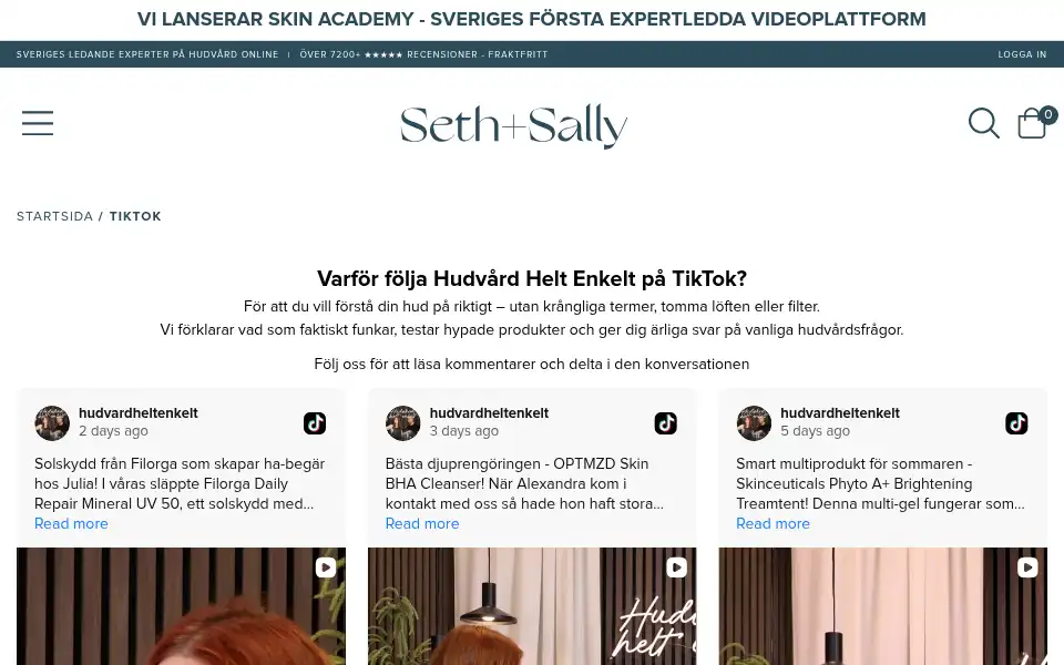 Screenshot of sethandsally.com