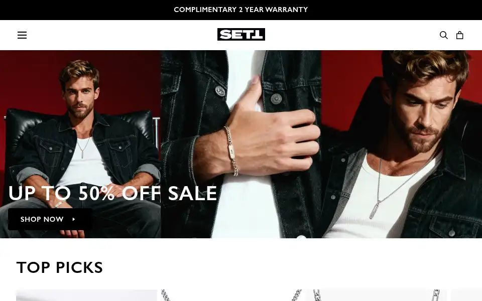 Screenshot of settandco.com