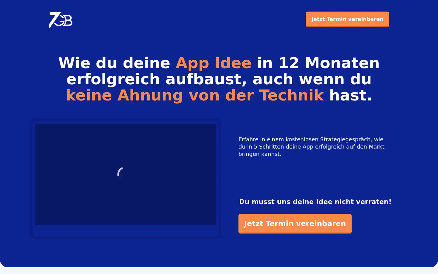 Screenshot of sevengb.de