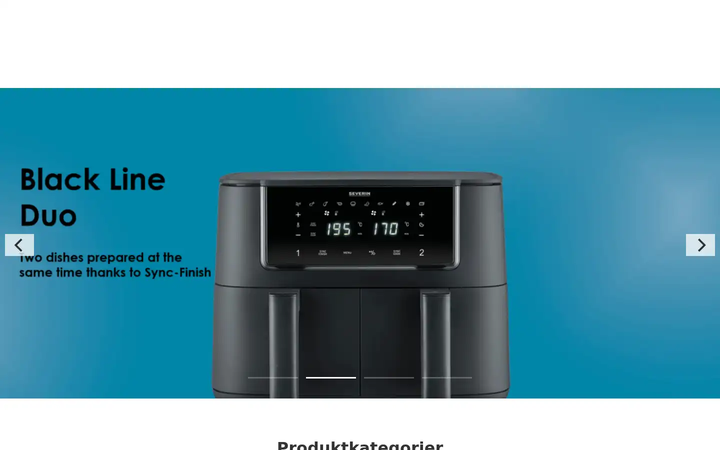 Screenshot of severinshop.se