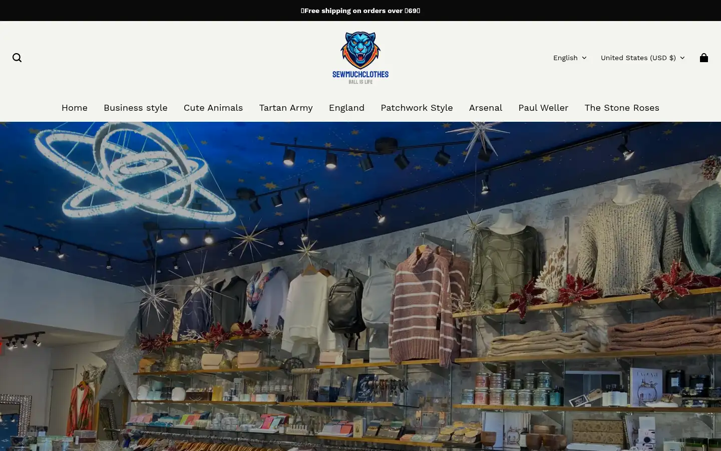 Screenshot of sewmuchclothes.com