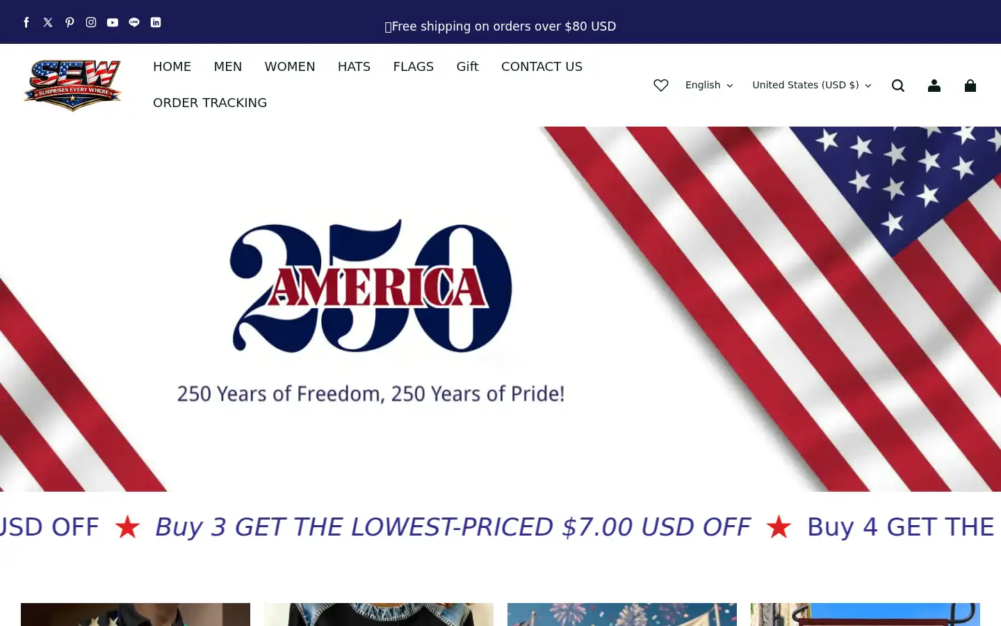 Screenshot of sewsurprise.com