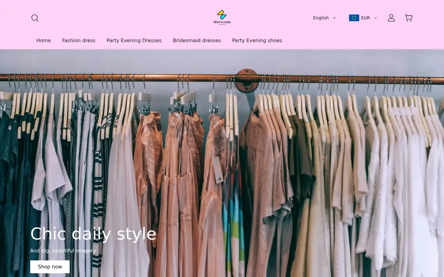 Screenshot of sfaws.com