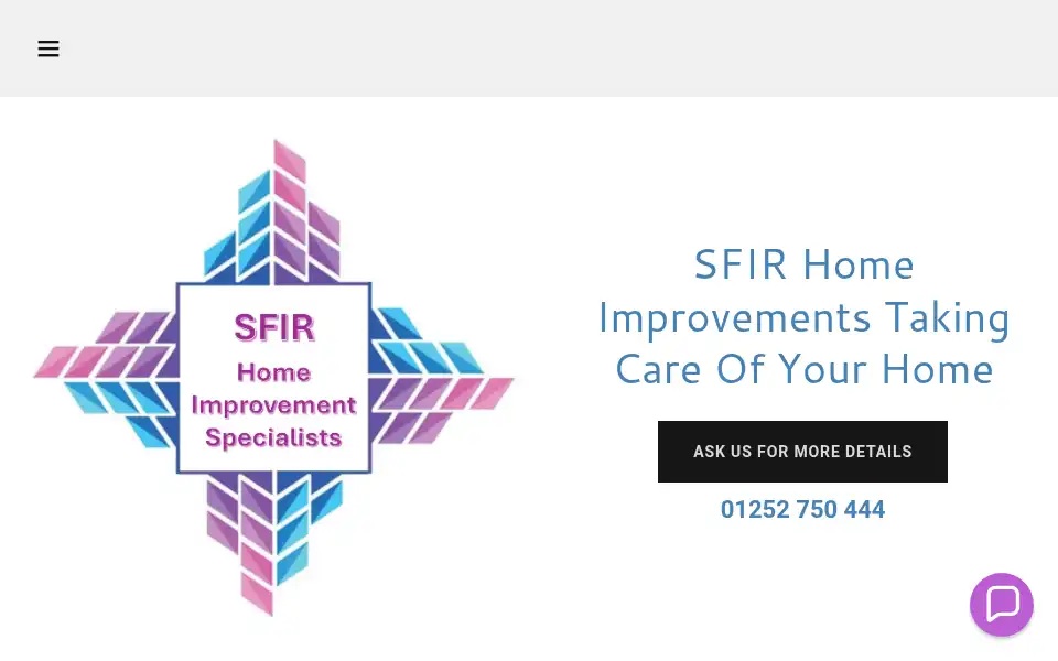 Screenshot of sfir.uk