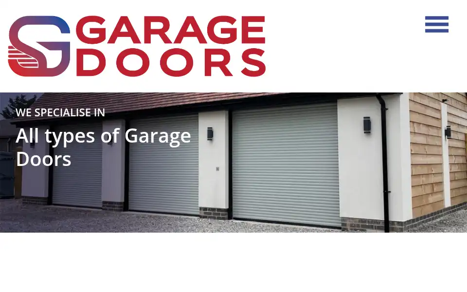 Screenshot of sgdoors.co.uk