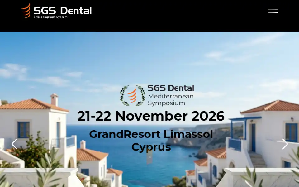 Screenshot of sgs-dental.com