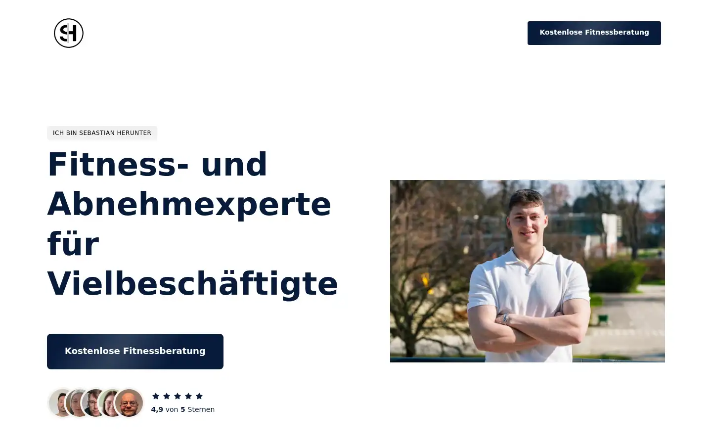 Screenshot of sh-fitnesscoaching.com