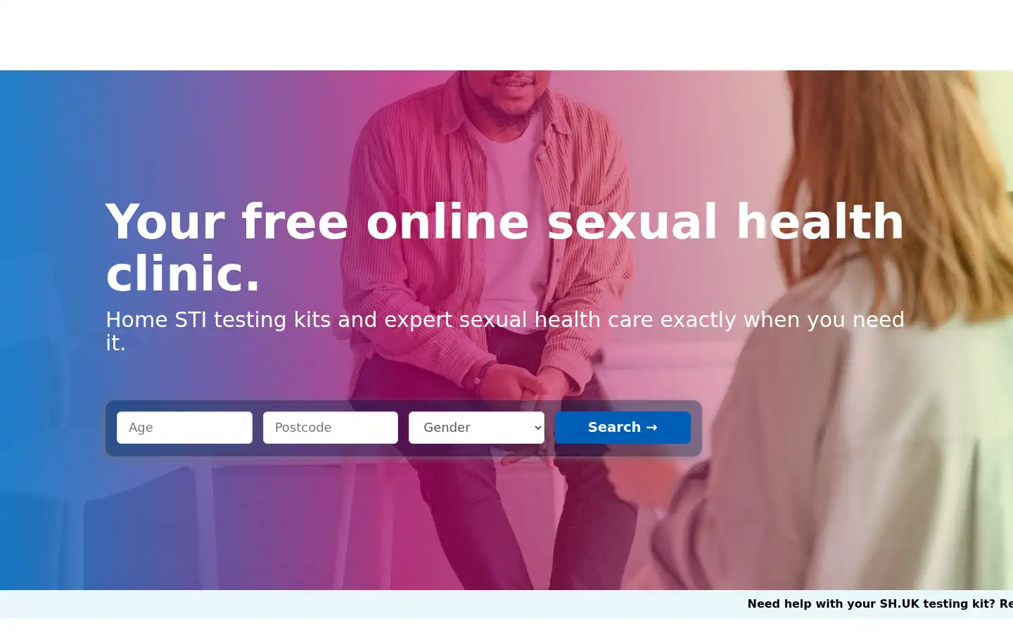 Screenshot of sh.uk