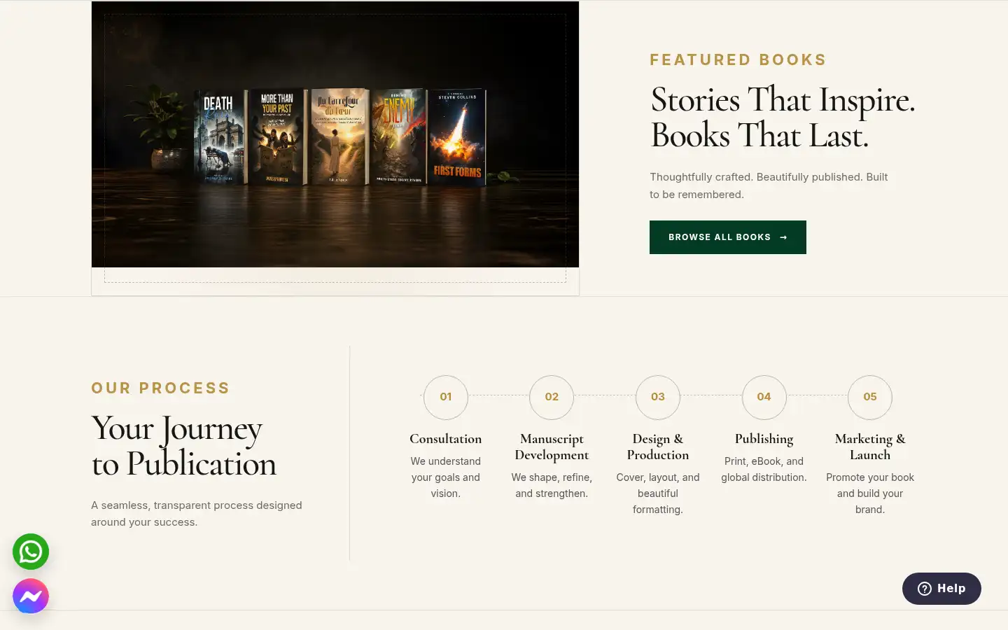 Screenshot of shakespearepublishinghouse.com