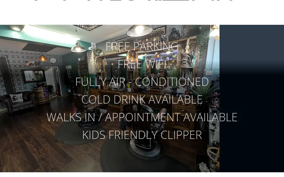 Screenshot of shanbarbershop.co.uk