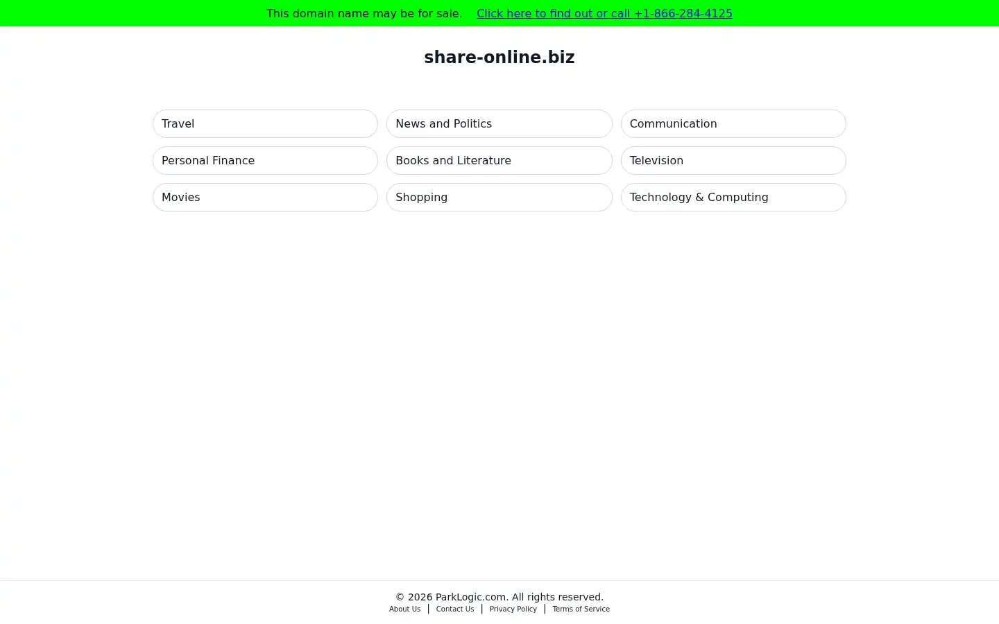Screenshot of share-online.biz