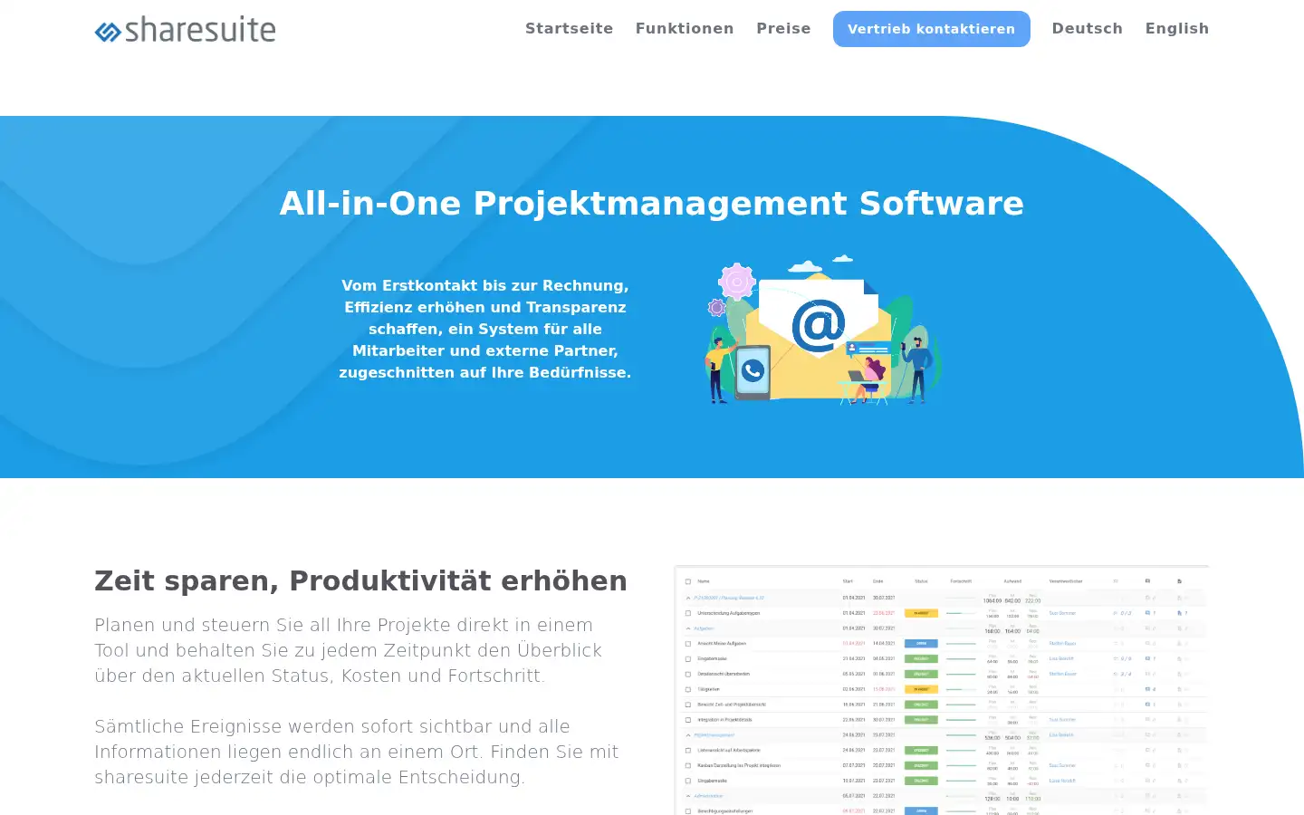 Screenshot of sharesuite.com