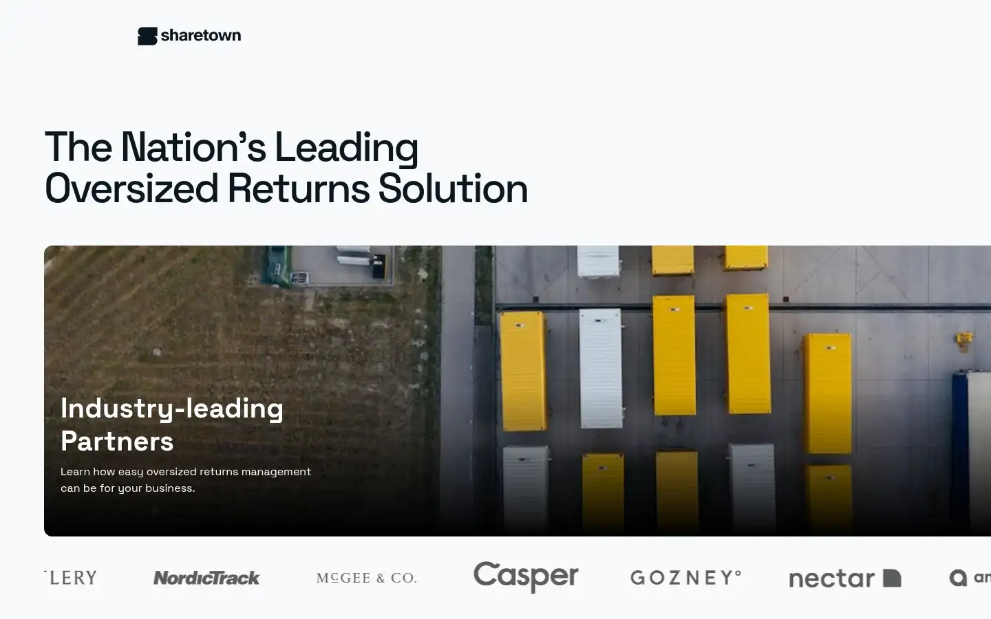 Screenshot of sharetown.com