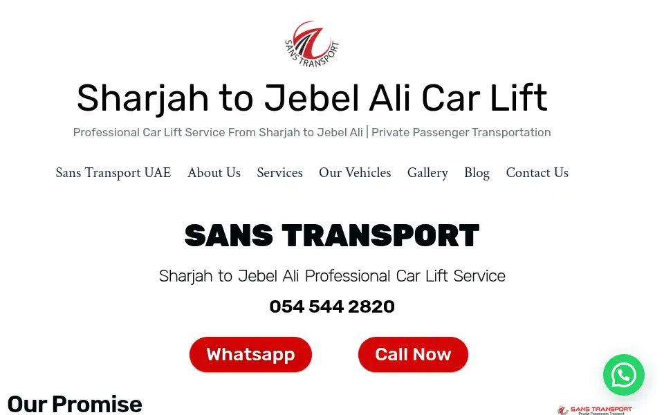 Screenshot of sharjahtojebelalicarlift.com