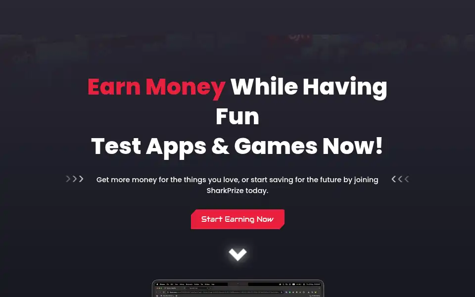 Screenshot of shark-prize.com