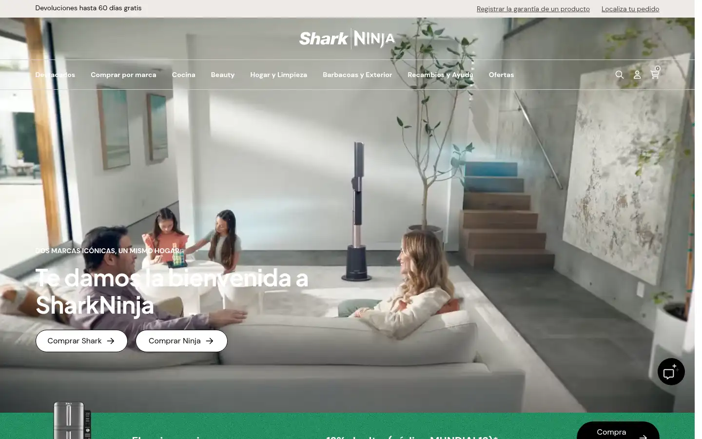 Screenshot of sharkclean.es