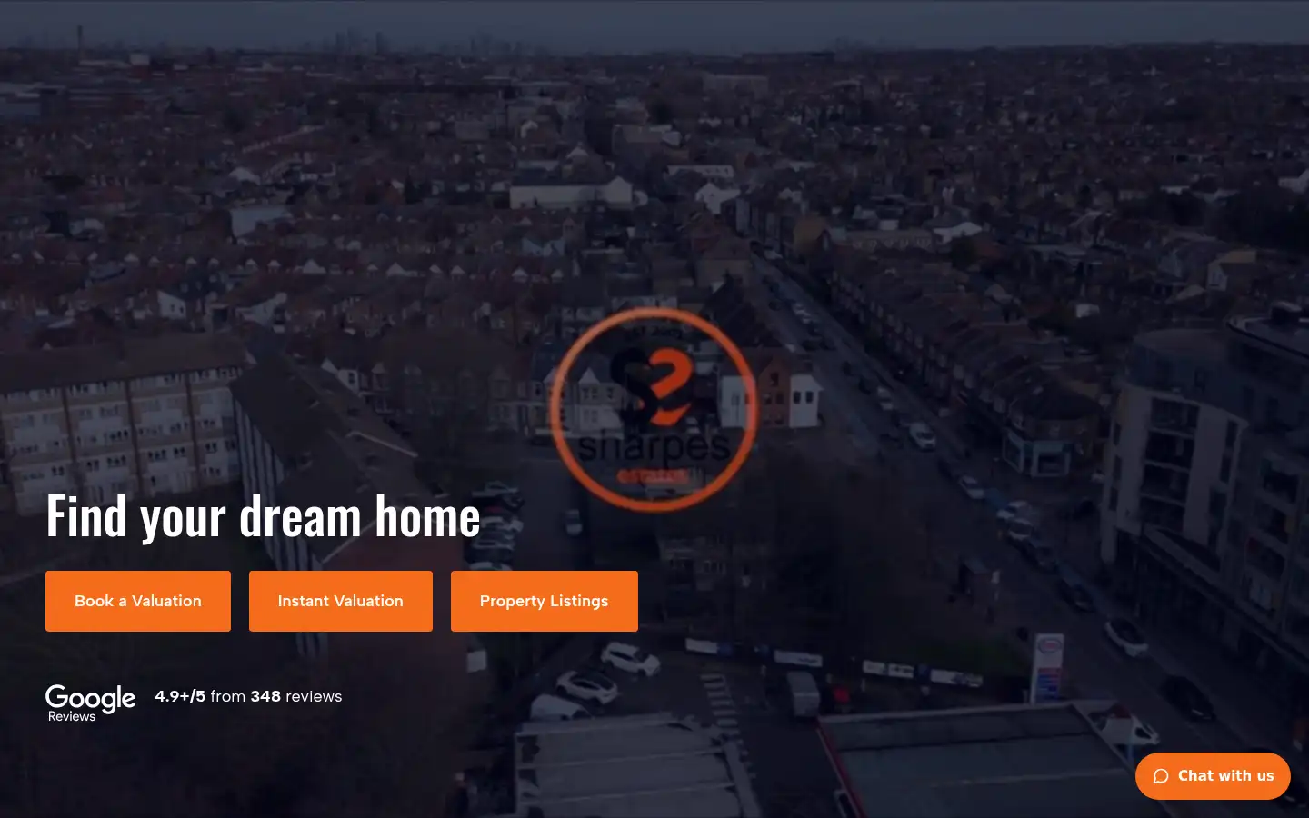 Screenshot of sharpesestates.com