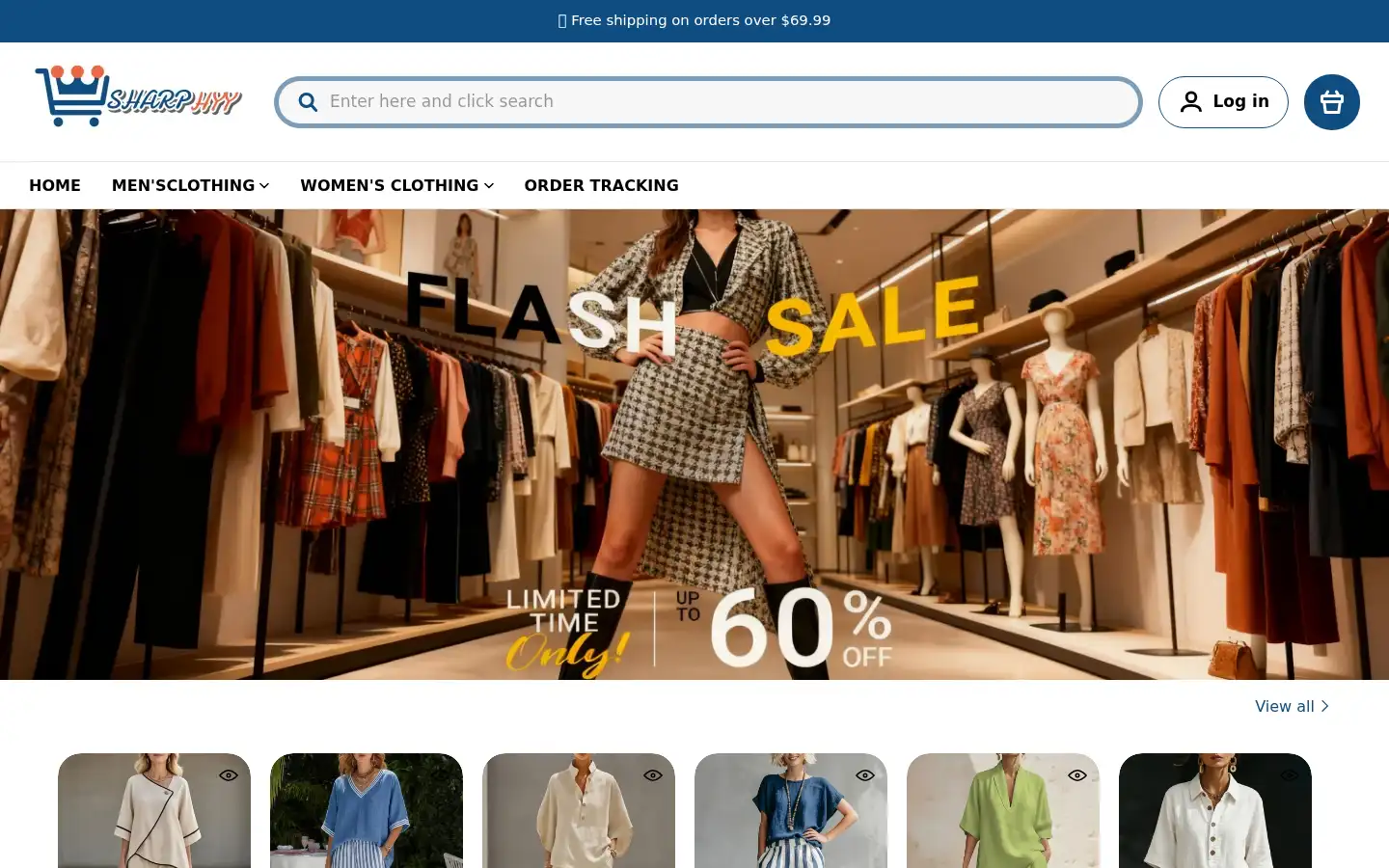 Screenshot of sharphyy.com