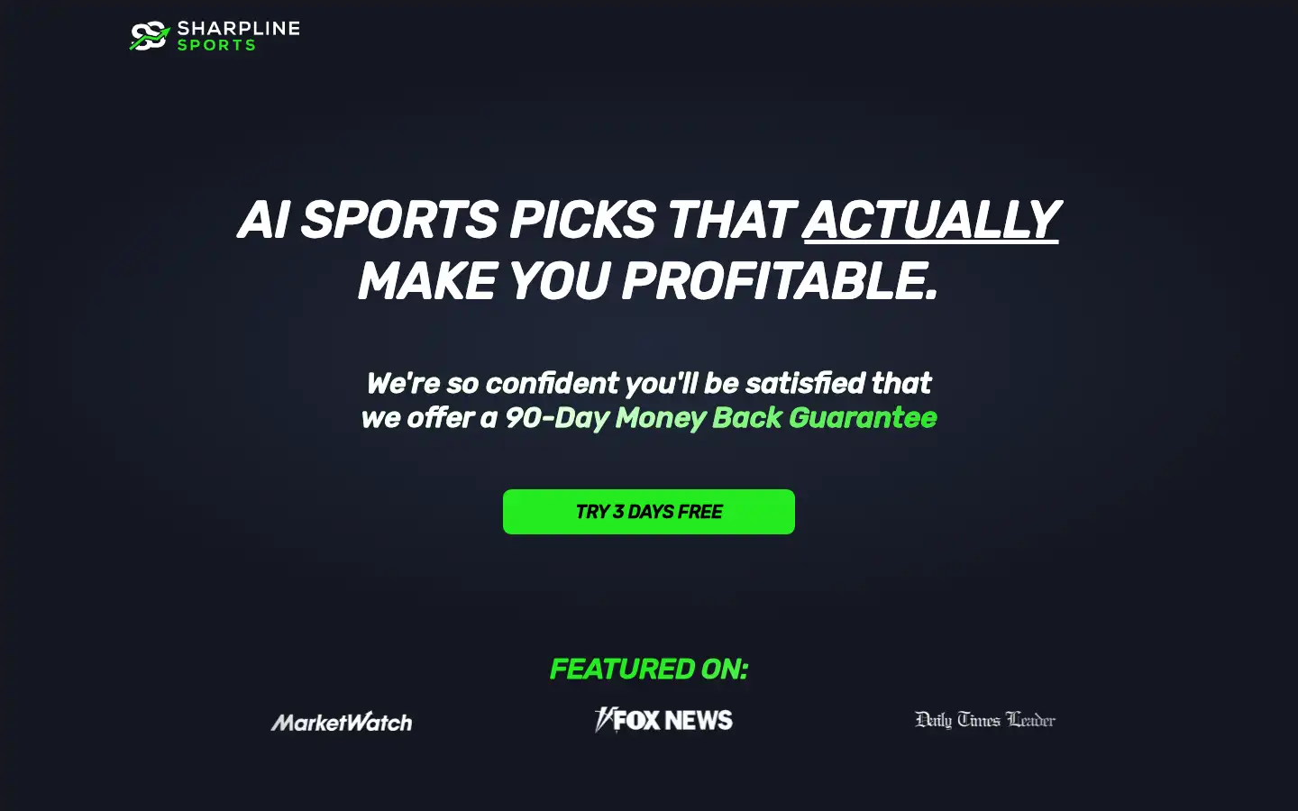 Screenshot of sharplinesports.com