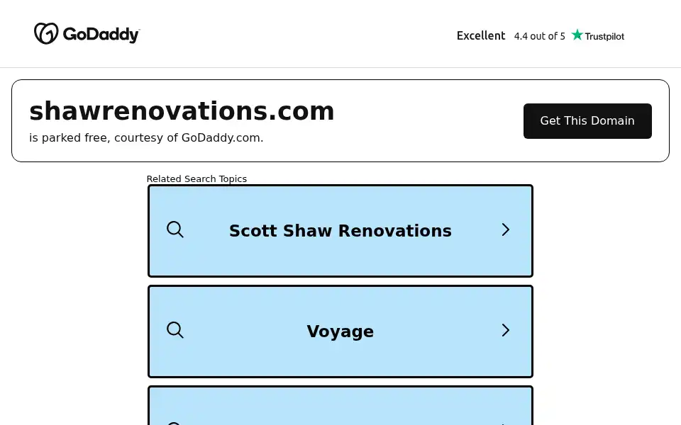 Screenshot of shawrenovations.com