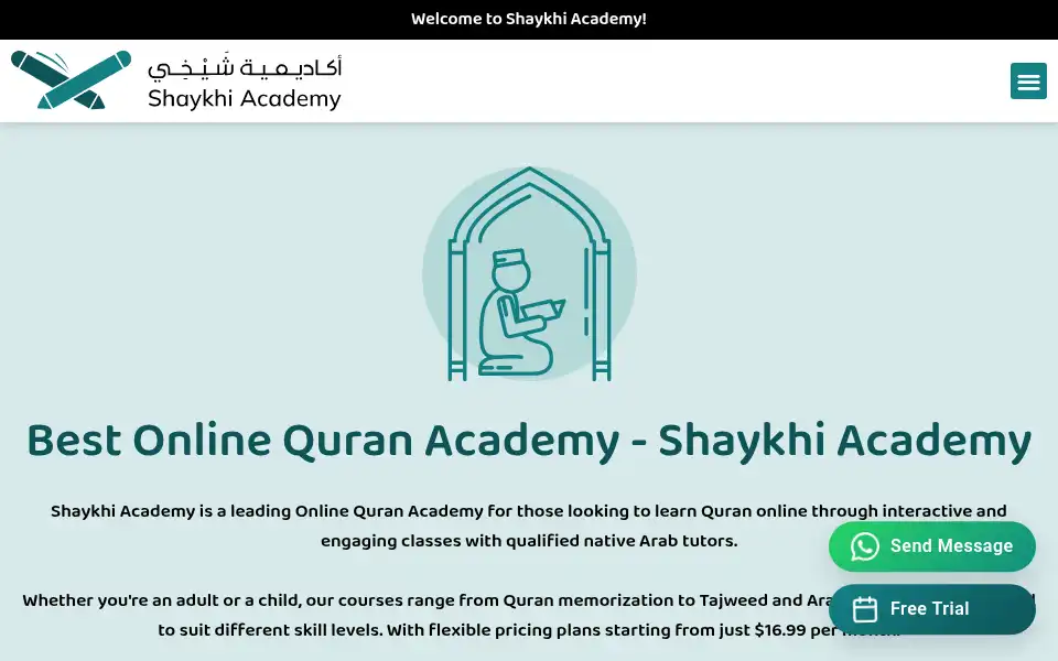 Screenshot of shaykhi.com