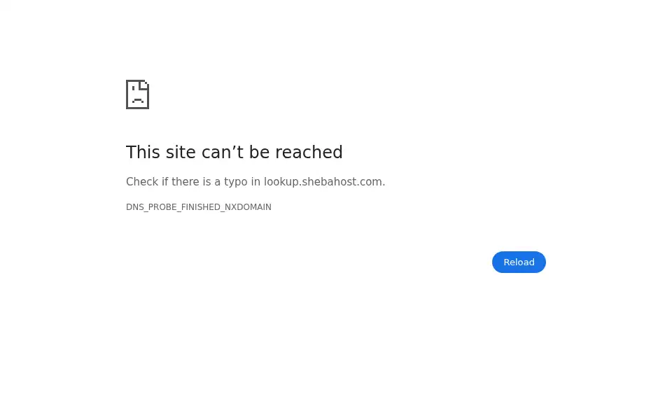 Screenshot of shebahost.com