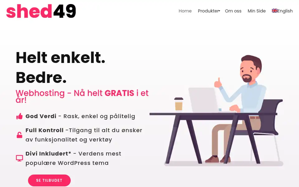 Screenshot of shed49.com