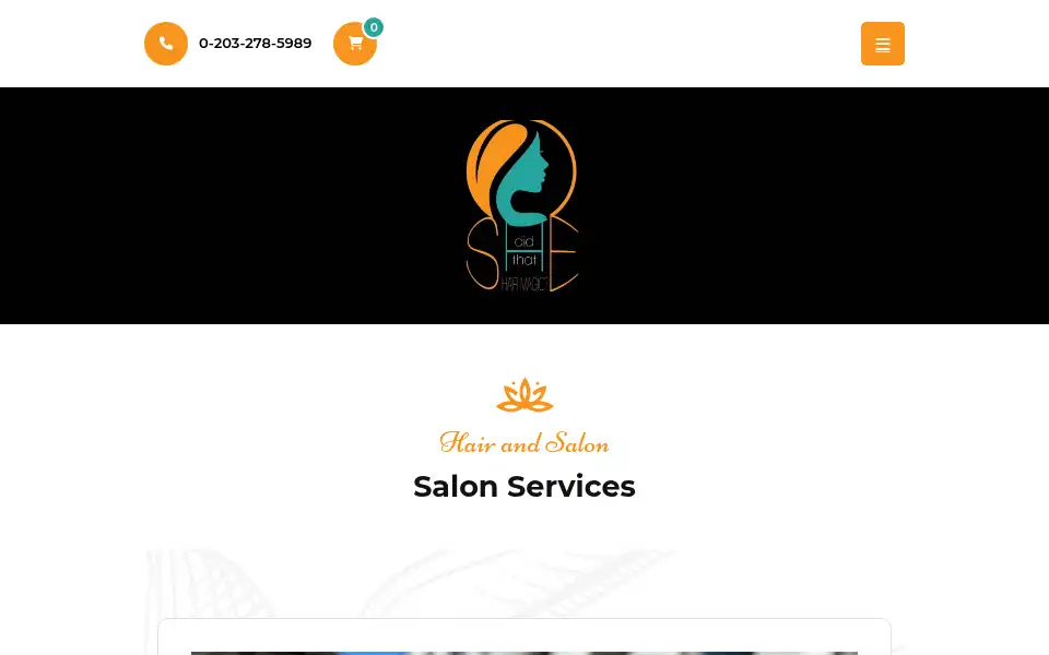 Screenshot of shedidthathair.com