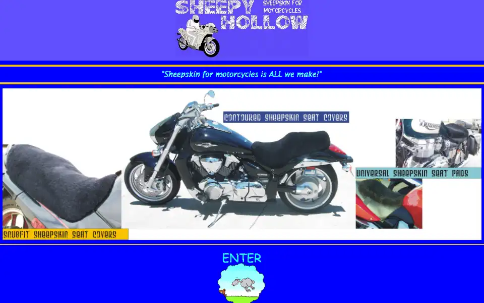 Screenshot of sheepyhollow.com