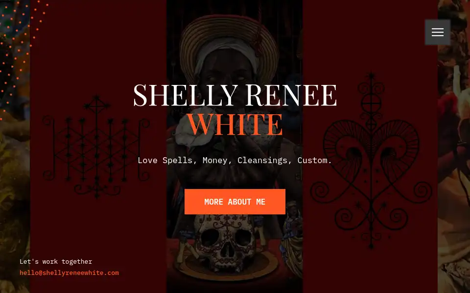 Screenshot of shellyreneewhite.com