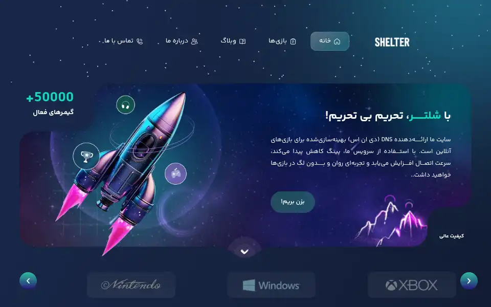 Screenshot of sheltertm.com