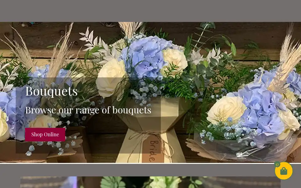 Screenshot of sherwoodflorist.co.uk