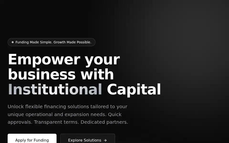 Screenshot of shiacapital.com