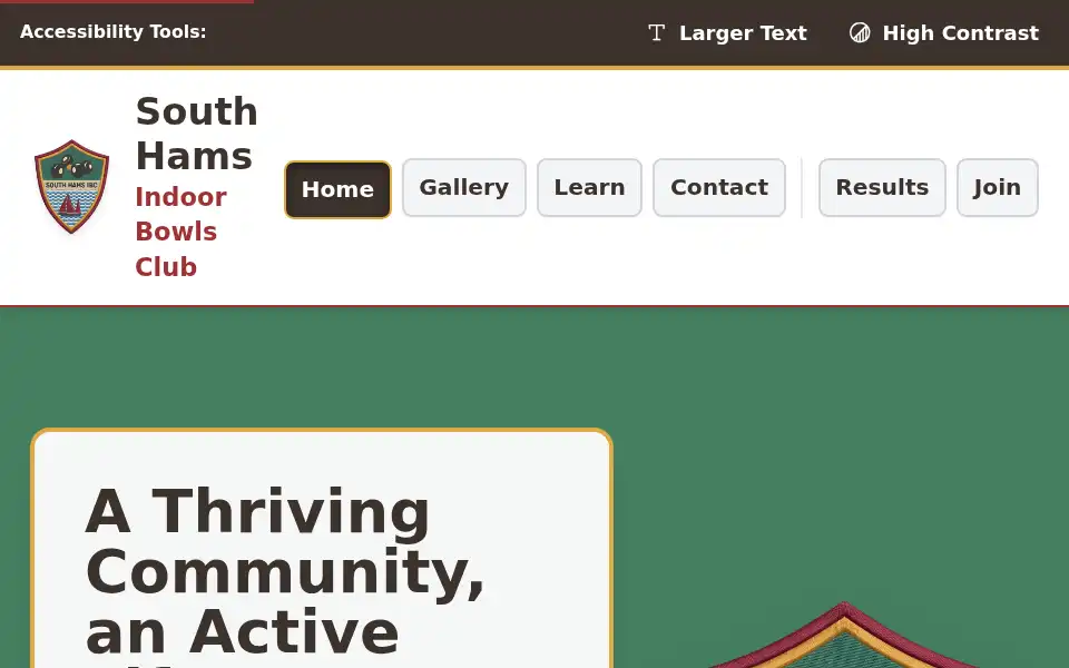 Screenshot of shibc.org