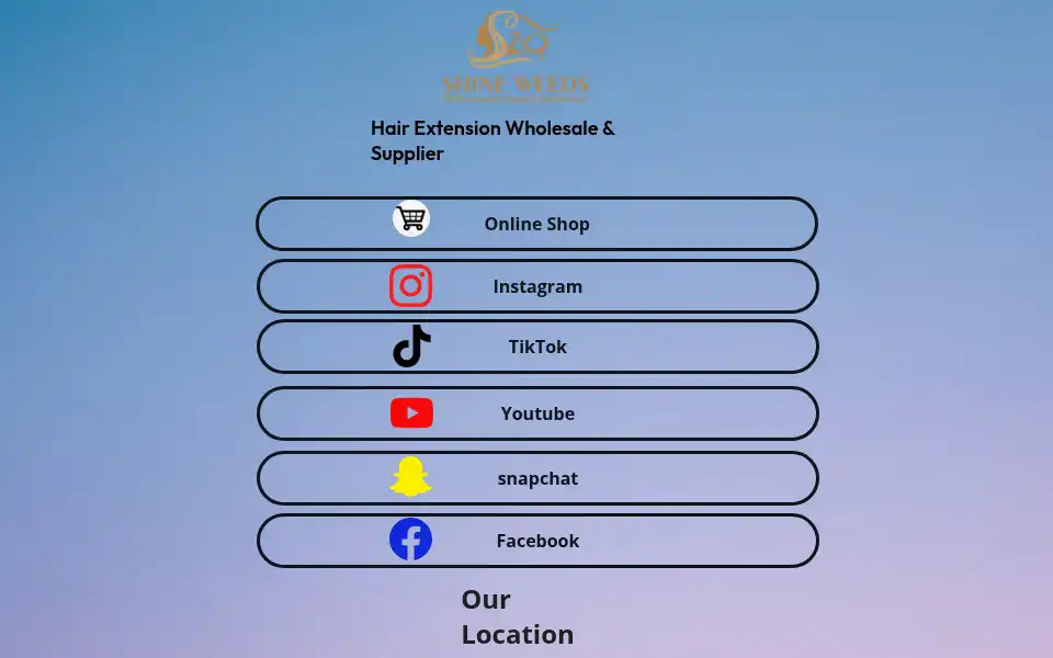 Screenshot of shineweeds.com