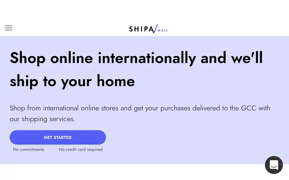 Screenshot of shipamall.com