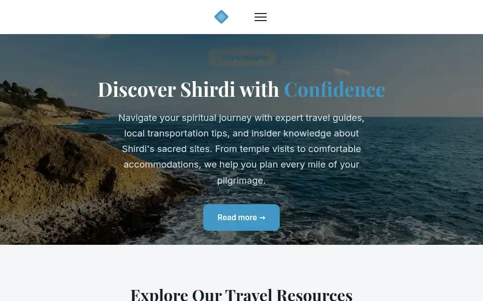 Screenshot of shirdicabservice.com