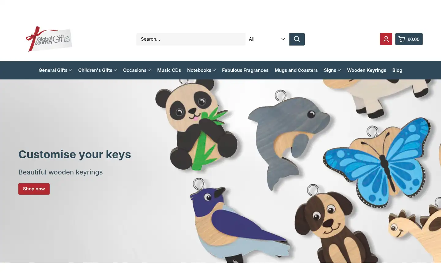 Screenshot of shop.global-journey.com
