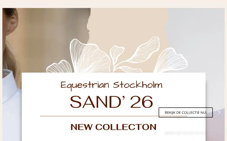 Screenshot of shop.sfdressage.be