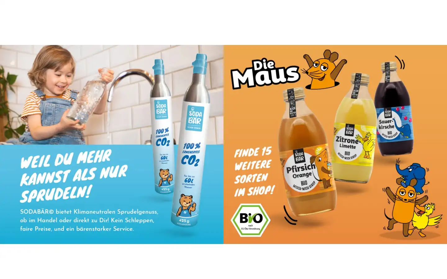 Screenshot of shop.sodabaer.de