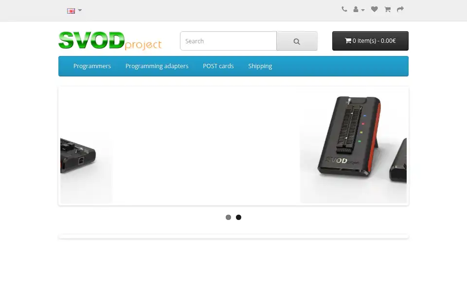 Screenshot of shop.svod-project.com