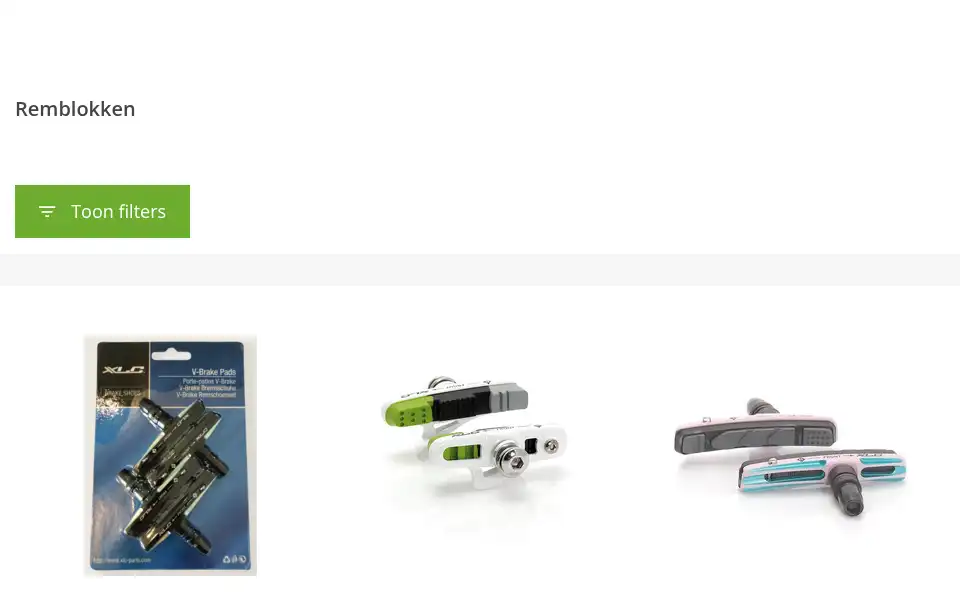 Screenshot of shop4bikeparts.com
