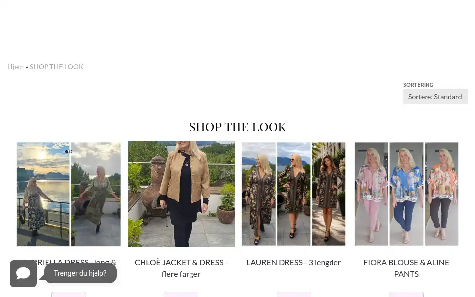 Screenshot of shopbysorthe.no